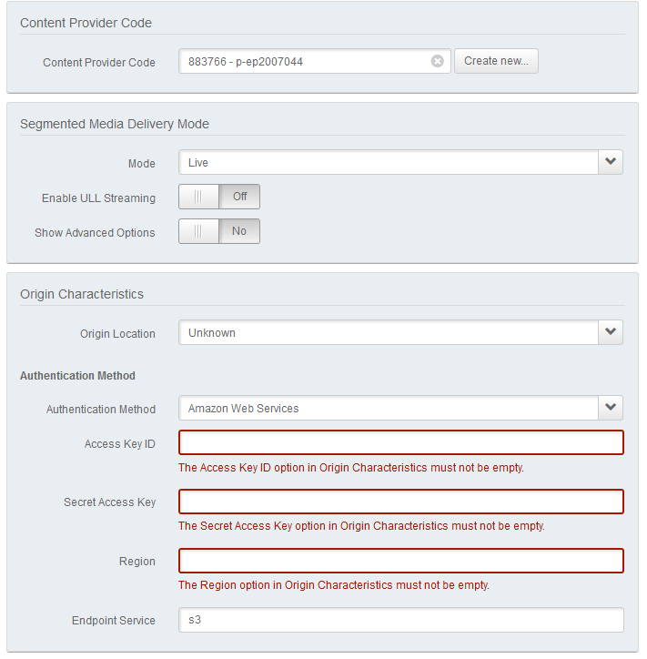 Origin Characteristics